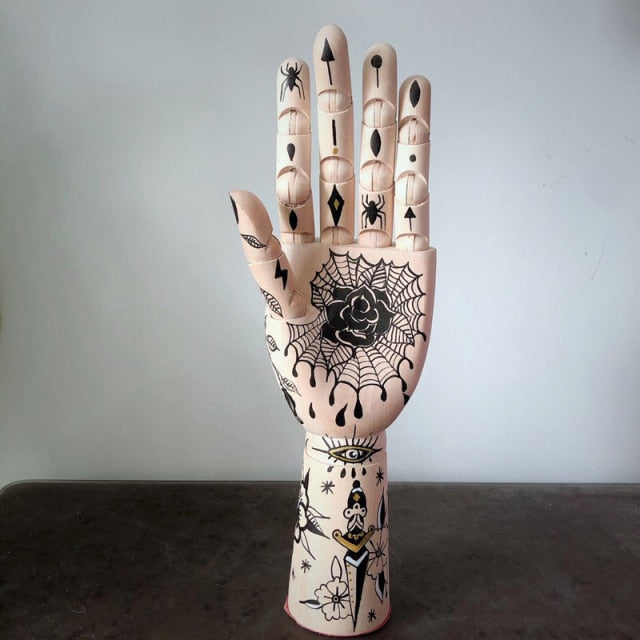 Wooden Hand Figurines
